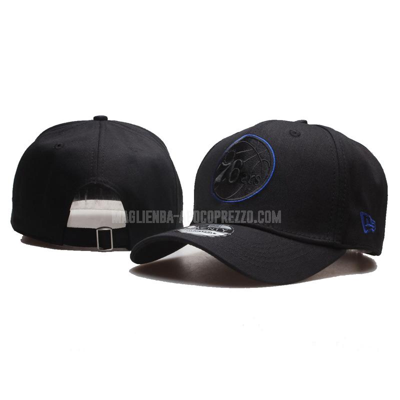 cappellino da baseball philadelphia 76ers di nero fc1 2023