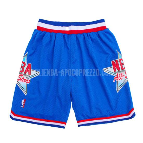 pantaloncini basket all star di blu 1992