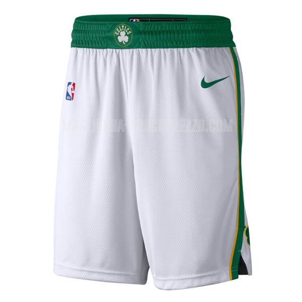 pantaloncini basket boston celtics di bianco city edition