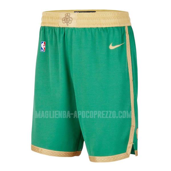pantaloncini basket boston celtics di verde city edition