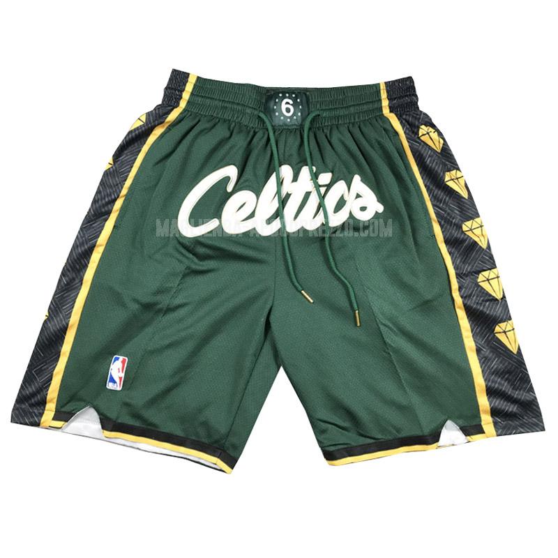 pantaloncini boston celtics di verde city edition 2023