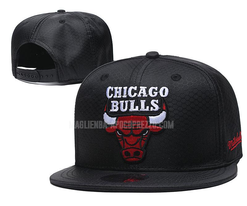 uomo cappelli nba chicago bulls di nero nei62