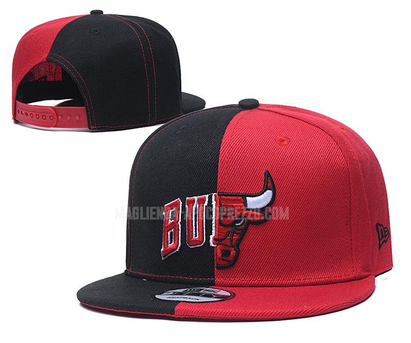 uomo cappelli nba chicago bulls di rosso-nero nei53