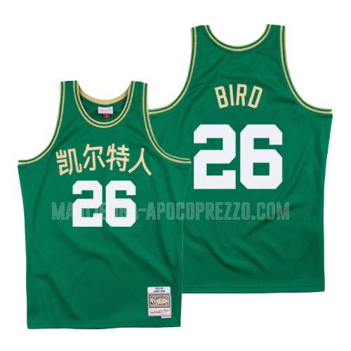 uomo maglia boston celtics di jabari bird 26 verde capodanno cinese