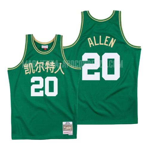 uomo maglia boston celtics di ray allen 20 verde capodanno cinese