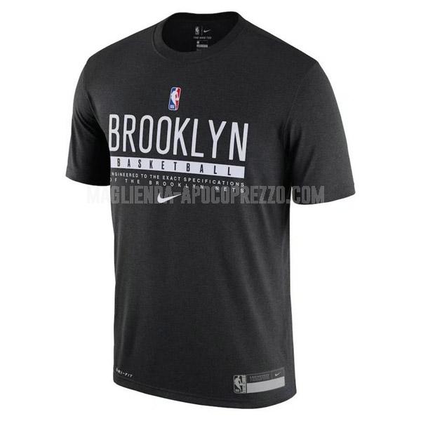 uomo maglietta brooklyn nets di nero 417a27 2022