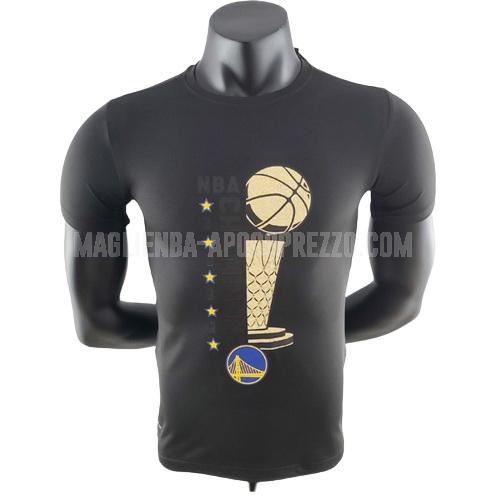 uomo maglietta da basket golden state warriors di nero 22822a13 champions 2022