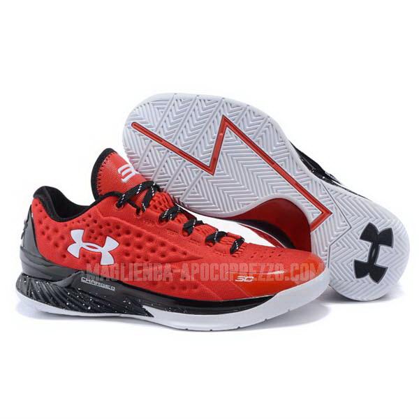 uomo scarpe under armour di rosso curry first 1 low xb1760